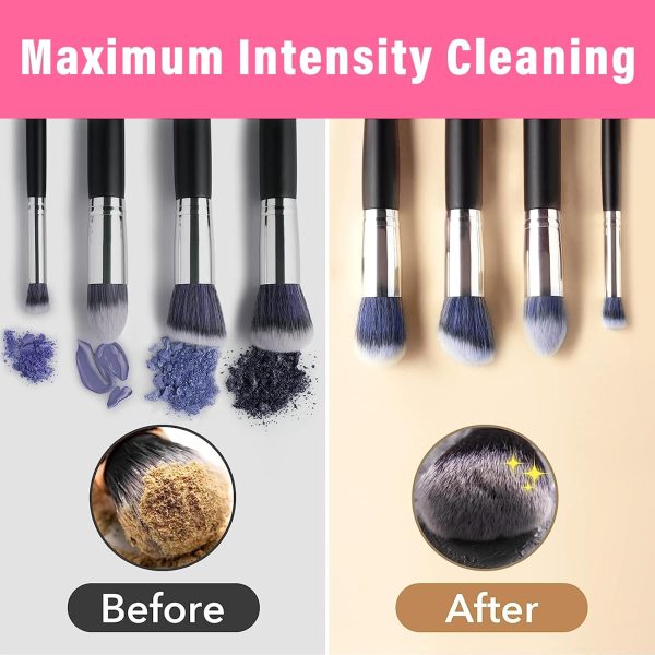 Electric Makeup Brush Cleaner Machine | USB Rechargeable Automatic Cleaner