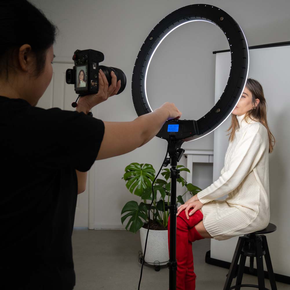 10-Inch LED Ring Light Kit with 7 Ft Stand | Best for Photography & Video Creation