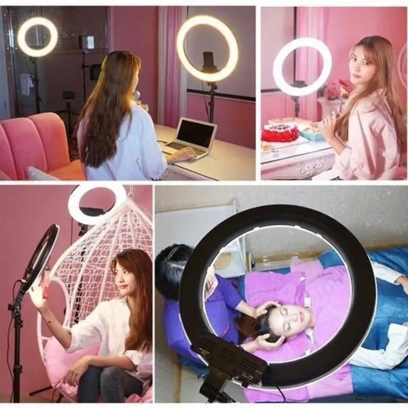 10-Inch LED Ring Light Kit with 7 Ft Stand | Best for Photography & Video Creation